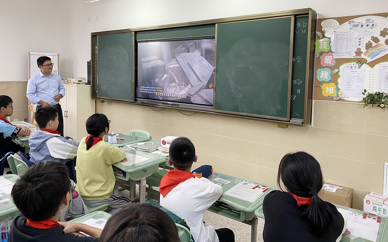 苏州BSport体育官网工业机器人应用科普进校园活动